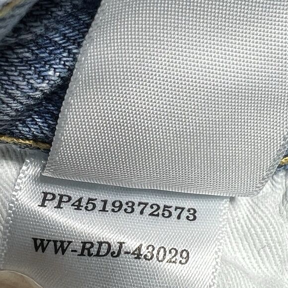 Everlane The Relaxed Straight Fit Jean’s Blue Women’s 29 Regular Organic Cotton - Picture 13 of 14